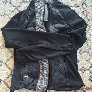 Harley-Davidson Black and Gray Women's Jacket
